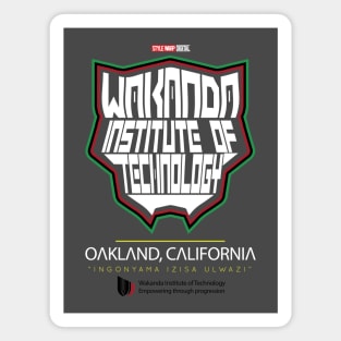 Wakanda Tech: Oakland Cali! Magnet